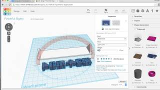 2 Make a nameplate with 3D modeling amp printing by Tinkercad [upl. by Aivuy]