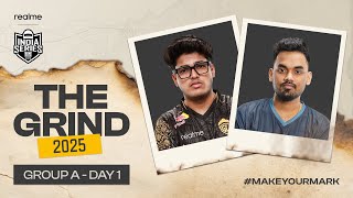 HINDI realme BGIS 2025  THE GRIND  Group A  Day 1 [upl. by Dermott]