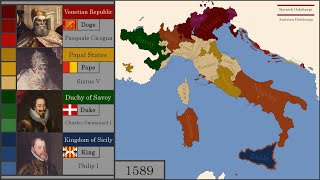 The History of Italy  Every Year [upl. by Notgnirrac]