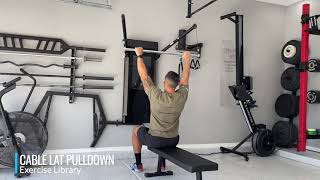 Cable Lat Pulldown [upl. by Oicneconi60]