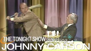 Dom Deluises Egg Trick Does Not Go As Planned  Carson Tonight Show  09261974 [upl. by Hayidan]