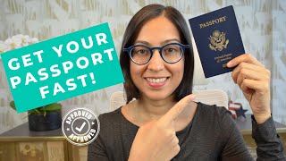 Applying for a US Passport For the First Time Get it FAST [upl. by Nimajeb]