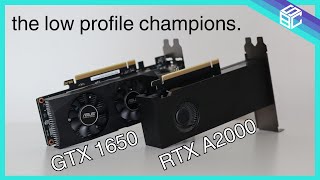 Low Profile GTX 1650 vs RTX A2000  The Ultimate Comparison [upl. by Nosnor]