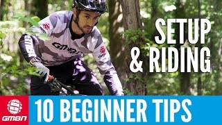 10 MTB Tips For Beginners  Setup And Riding [upl. by Dari]