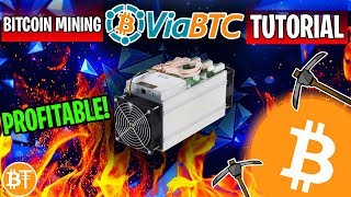 How To Start Mining On ViaBTC Mining Pool Review [upl. by Zaneski]