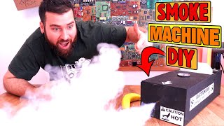 Homemade Powerful Smoke Machine  Cheap Parts DIY [upl. by Yelnik]