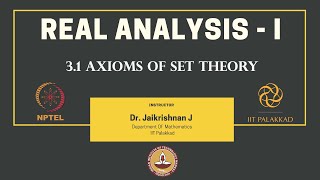 31 Axioms of Set Theory [upl. by Lucina]