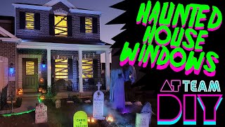 How to make HAUNTED HOUSE boarded up windows [upl. by Curson]