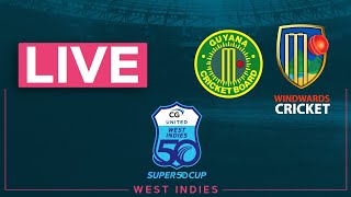 🔴 LIVE Guyana v Windward Islands  CG United Women’s Super 50 [upl. by Sarnoff404]