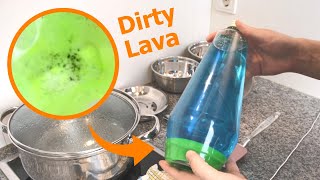 Cleaning a Lava Lamp How to remove Debris from Mathmos Astro [upl. by Suivatnod]