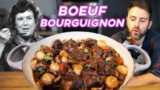 Julia Childs Boeuf Bourguignon  Jamie amp Julia [upl. by Massingill]