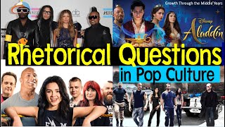 Rhetorical questions in pop culture [upl. by Clive]