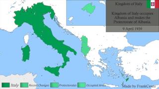 History of ITALY 1859  2020  Detailed Map [upl. by Teerprah]