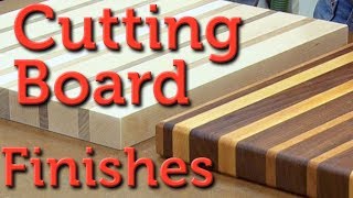 Cutting Board Finish [upl. by Sirrom]