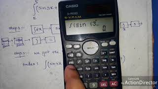 How to solve INTEGRALS using calculator [upl. by Larine]