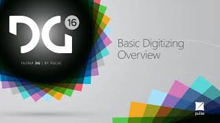 Basic Digitizing in Tajima DG16 by Pulse [upl. by Aurelius]