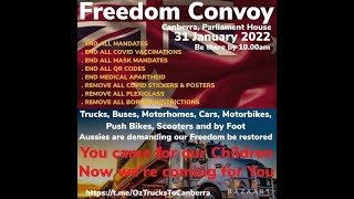 Convoy to Canberra Australia [upl. by Ezri]