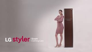 LG Styler  Clothing Care with TrueSteam™ [upl. by Chelsie434]