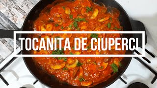 Tocanita de Ciuperci  Reteta Delicioasa de Post cu Ciuperci [upl. by Kcirde]