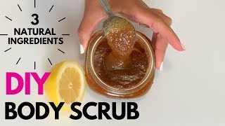 How to Make Exfoliating Body Scrub  DIY [upl. by Molli]