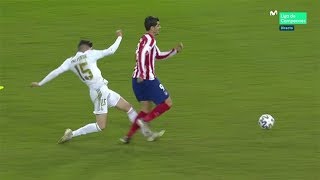 Federico Valverde RED CARD vs Atletico de Madrid  Supercopa España [upl. by Grier]