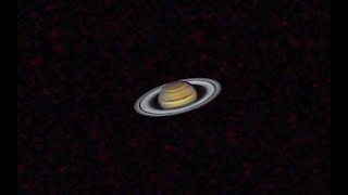 The Saturn through Celestron AstroMaster 130EQ [upl. by Busch]