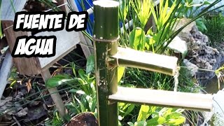 Como Hacer una Fuente de Agua Casera  Paso a Paso [upl. by Rana]