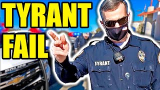 OUT OF CONTROL TYRANT COPS EXPOSED  RIGHTS VIOLATED [upl. by Llehcal]