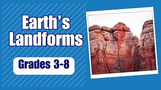 Earths Land Formations  A Geologic Journey for Kids [upl. by Mazlack568]