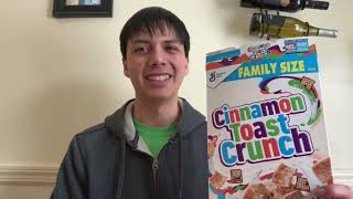 Cinnamon Toast Crunch Cereal Review [upl. by Aneehs578]