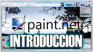 PaintNet  Tutorial  Parte 1  Introduccion Vista general [upl. by Sirtimid]