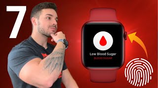 Apple Watch Series 7  BLOOD GLUCOSE MONITOR Touch ID NEW Design and More [upl. by Auhel]