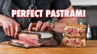 Perfect Homemade Pastrami Completely From Scratch [upl. by Nalod631]