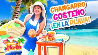 CONNY CHANGARROS en EL VERANO MERLIN🏝🥥 COCOS RECUERDITOS TACOS DE PESCADO🐠 Y MÁS 😎 [upl. by Ativel]