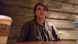 Gerard way interview 2016 [upl. by Ollecram]