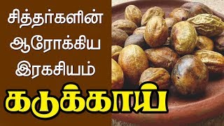 கடுக்காய் மருத்துவம்  Health Benefits of Kadukkai  Haritaki Powder Benefits  Kadukkai Podi [upl. by Cloots]