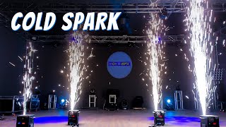 How To Use Cold Spark Machine  Indoor Sparklers Tips [upl. by Ashil]