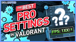 The BEST PRO SETTINGS in Valorant  Video Graphics FPS Minimap amp More [upl. by Aivirt]