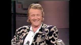 Rutger Hauer on Letterman February 14 1990 [upl. by Aicnom]