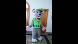 Paw Patrol Rocky Mascot Suit for kdis birthday partypaw patrol mascot costume for adults [upl. by Hayashi]