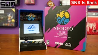 SNK Neo Geo Mini Unboxing And Impressions SNK Is Back [upl. by Meghan288]