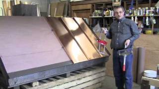 Standing Seam Metal Roofing Installation Basics Part 2 [upl. by Ayaladnot]