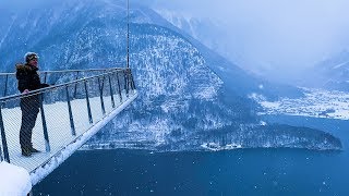 Hallstatt in Winter 4K Austria 🇦🇹 [upl. by Berkow942]