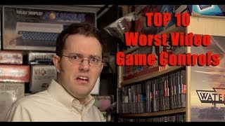 Top 10 Worst Video Game CONTROLS  AVGN Clip Collection [upl. by Ylatfen]