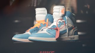 Nike Commercial  Off White Air Jordan 1 UNC Broll [upl. by Haldes328]