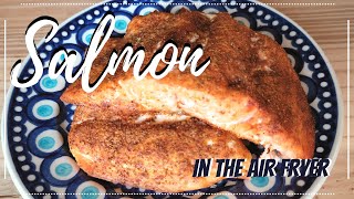 How to cook SALMON in the AIR FRYER  NINJA FOODI [upl. by Auberta]