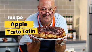 Andrew Zimmern Cooks Apple Tarte Tatin [upl. by Eelahs]