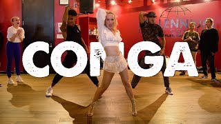 Gloria Estefan  quotCONGAquot I Choreography by NikaKljun [upl. by Osmund]