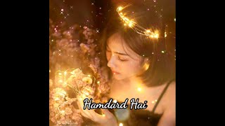 Jo Tu Mera Hamdard Hai WhatsApp Status  Hamdard Song Female Version Status [upl. by Anilorak]