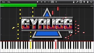 Gyruss NES  Main Theme【Synthesia Remake】 [upl. by Forsta]